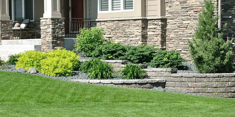 Boarder Stones of a small house garden