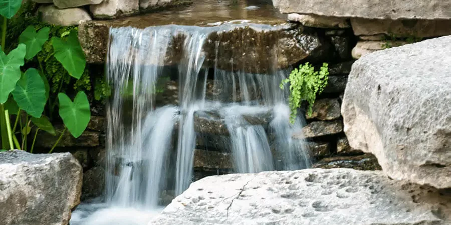 Water Features with stones